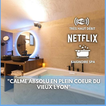 Cocoon Du Vieux Lyon - Luxury Apartment - Balneo Luaran gambar